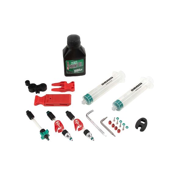 Kit de purgado de freno de disco MINERAL V2, con líquido de frenos