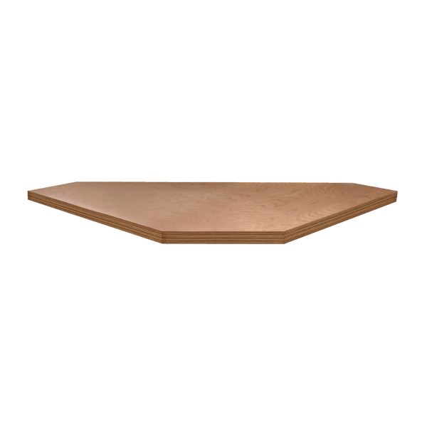 [567008584] Encimera de banco de madera en angulo 990TW1