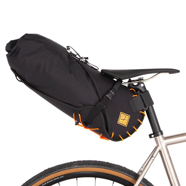 Bolsa de sillín naranja 14L