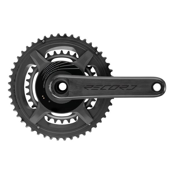Medidor de potencia Crankarms RECORD WIRELESS carbono QCK-Tech Ti 2x 13s