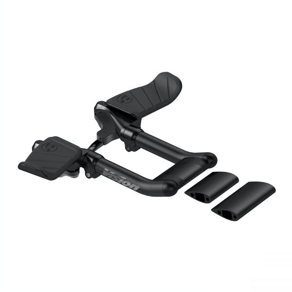 [484007072] Prolongador de manillar Mini Clip-On W0214 (117 mm), compatible con manillar integrado METRON 5D y 5D ACR