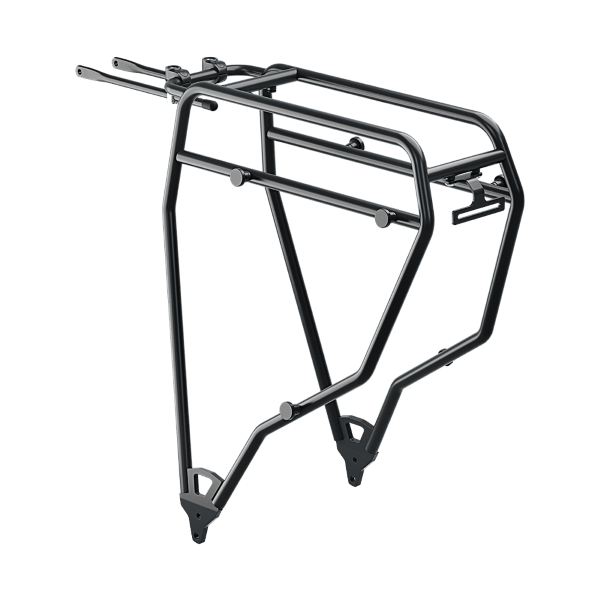 Portaequipajes trasero de acero PADUA compatible con sistema Ortlieb QL3.1