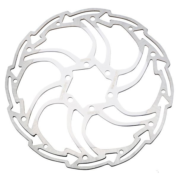 DISCO "FLECHA" R-25 180MM 6 TOR. BLANCO