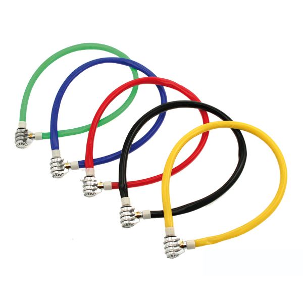 [588002190] Cable de bloqueo Ø5 mm combo