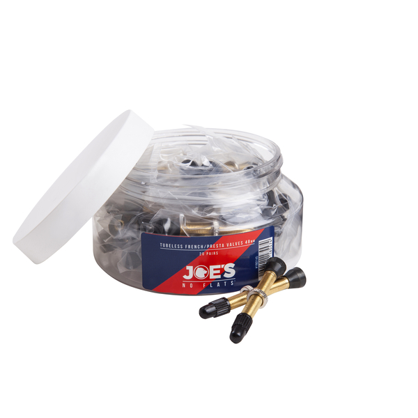 [41091] 20 JGOS.VALVULAS FINAS TUBELESS 40MM