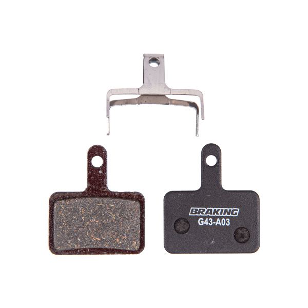 Pastillas de freno BRAKING F.I.R.S.T./INCAS 2.0/SHIMANO DEORE