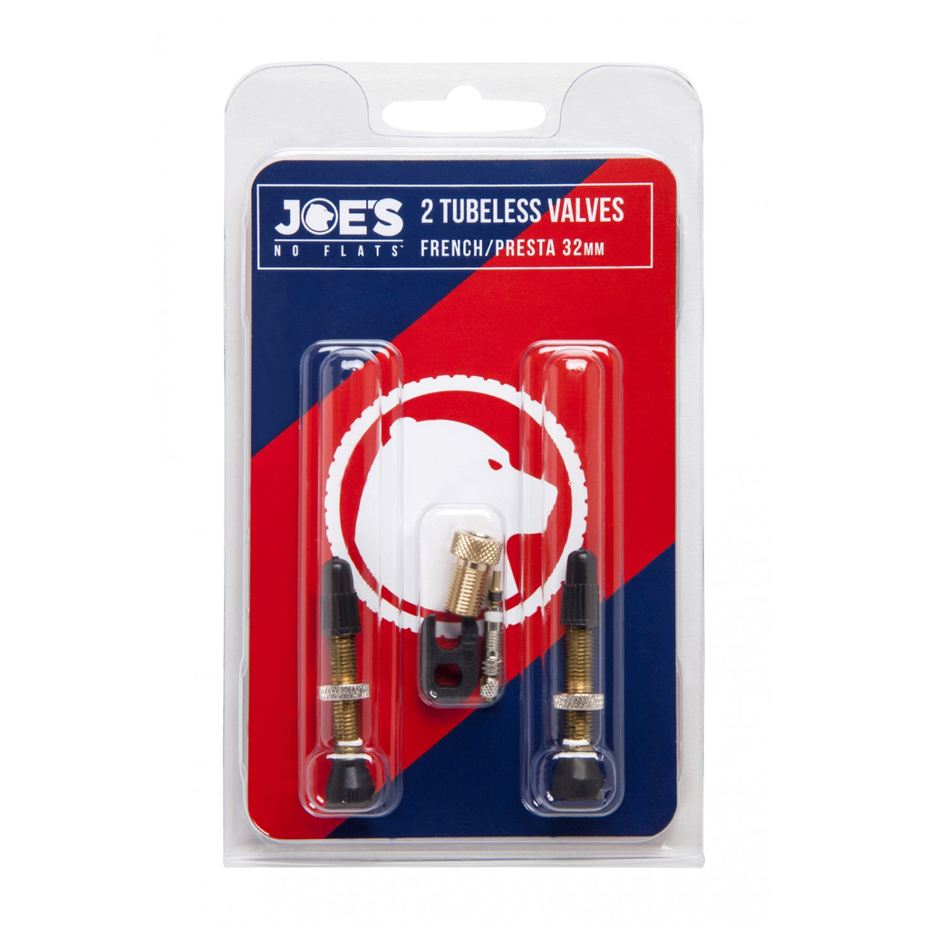 [42009] JGO. 2 VALVULAS FINAS TUBELESS 32 mm