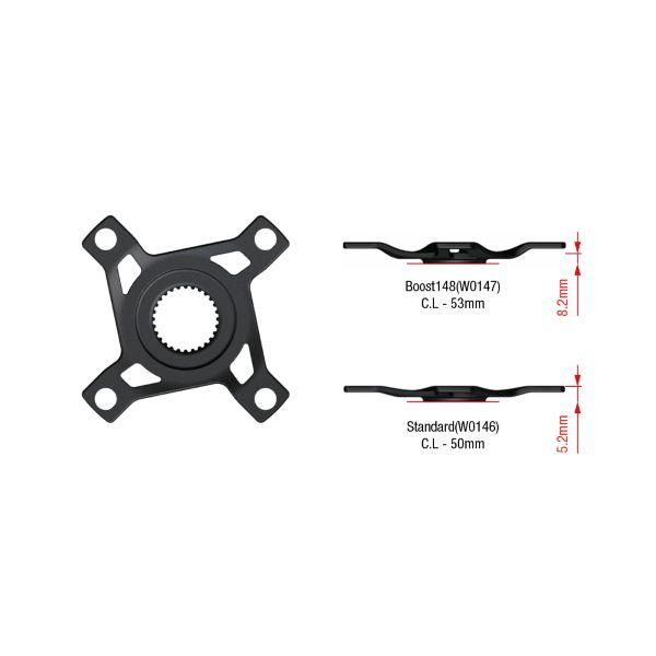 [421589635] Spider Bosch Gen4 104BCD acero