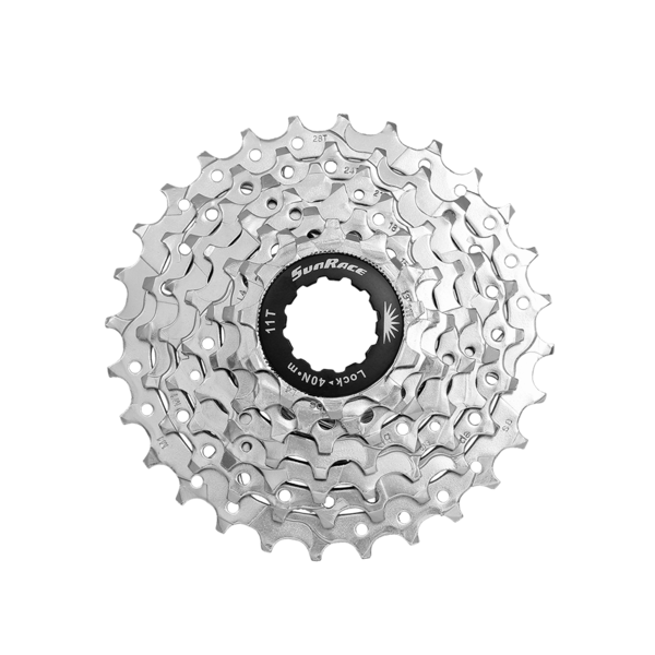 [73002] CASSETTE SUNRACE 7V 11-28 PLATA SHI/HG