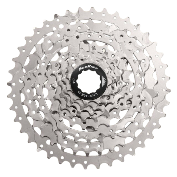 [73005] CASSETTE SUNRACE 8V 11-42 PLATA SHI/HG