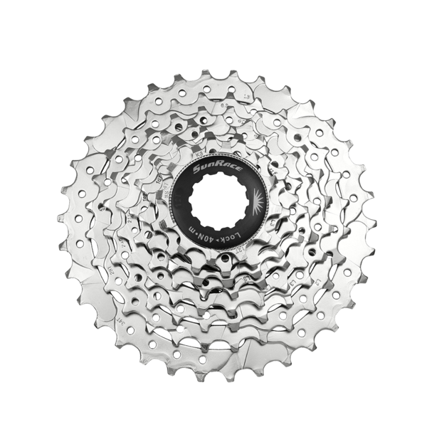 [73011] CASSETTE SUNRACE 9V 11-40 PLATA SHI/HG