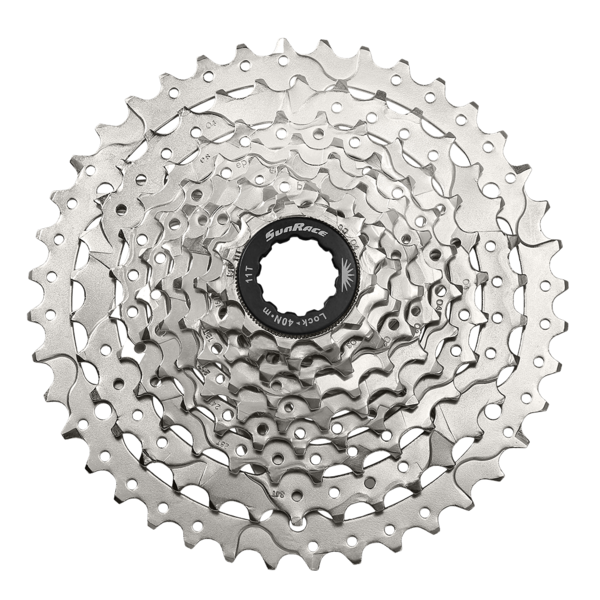 [73012] CASSETTE SUNRACE 9V 11-42 PLATA SHI/HG