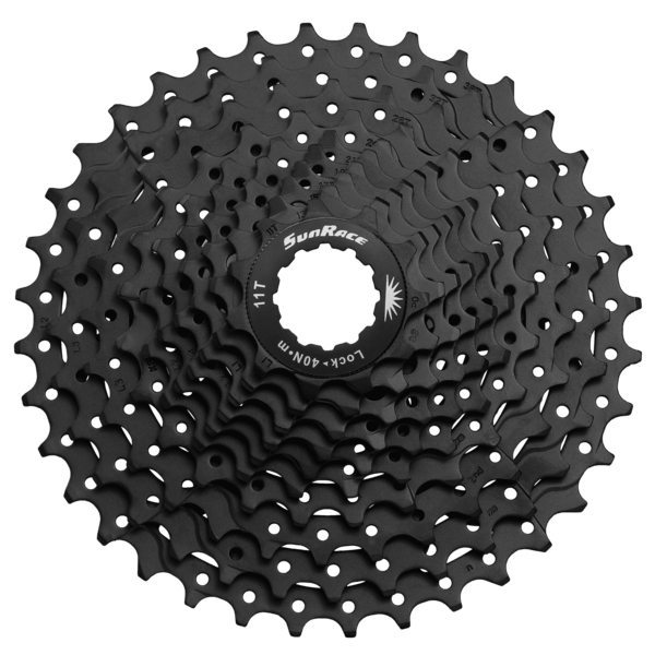 [73018] CASSETTE SUNRACE 10V 11-42 NEGRO SHI/HG