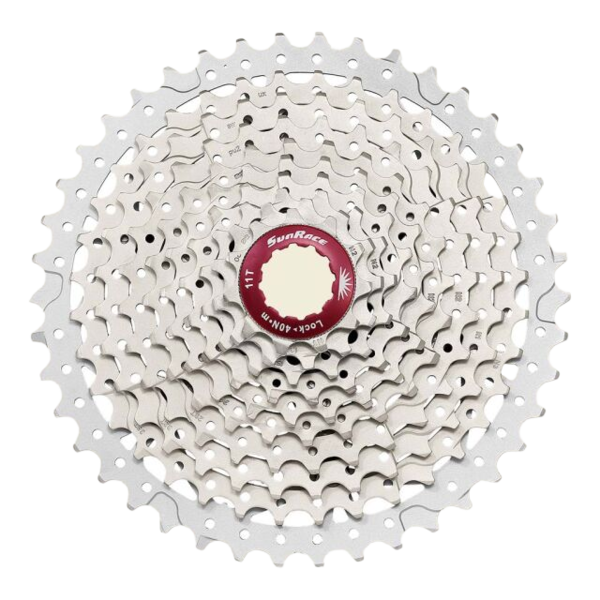 [73030] CASSETTE SUNRACE 10V 11-36 PLATA SHI/HG