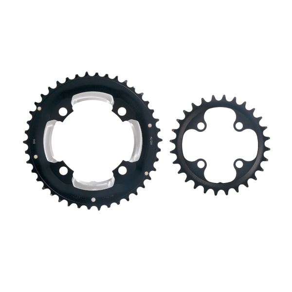 Par de platos para trekking de e-bike