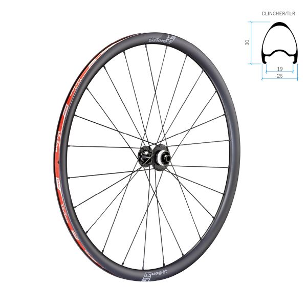 [525037145] Juego de ruedas TC 30 Carbon c19 tubeless ready Disc 28'/700C