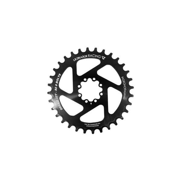 Plato Gecko SRAM de 8 agujeros, 1x, 11/12 V, desplazamiento 0 mm