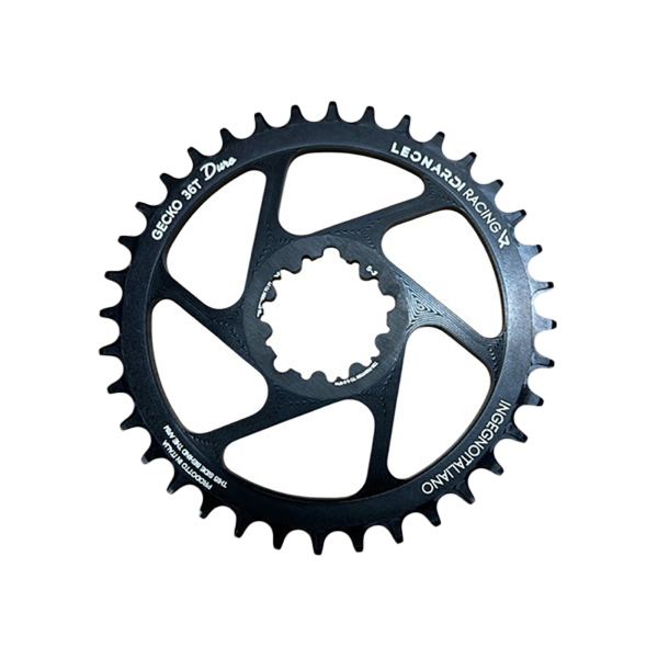 Plato Gecko SRAM de 3 agujeros, 1x, 11/12 V, desplazamiento de 3 mm