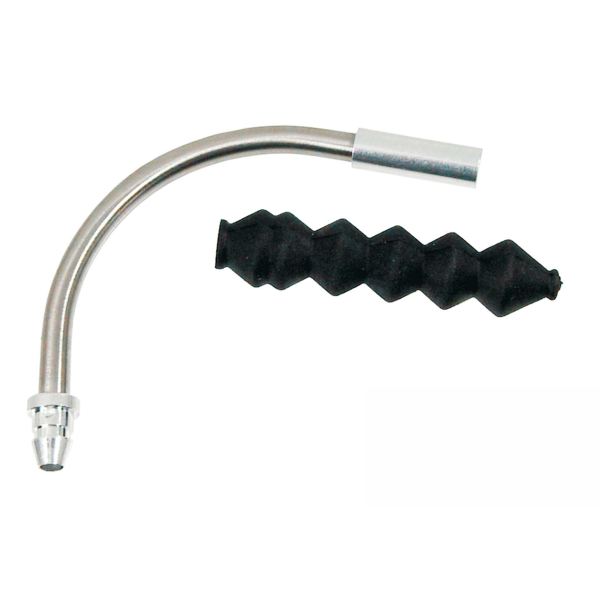 [421830370] Fuelle de goma + guía de tubo a 100 grados para freno en V