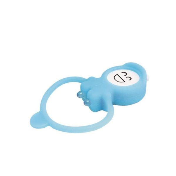 [RG0000499] Luz trasera de silicona 2 LED Q-1, azul claro