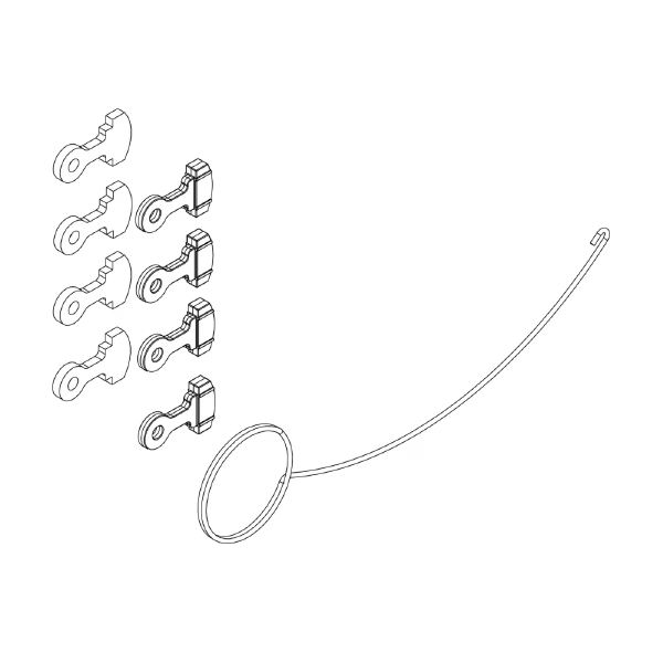[588319469] Kit de resortes de goma para Chariot