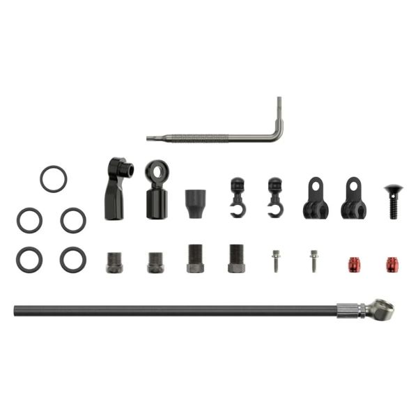 [463534008] Tubo hidráulico Flat mount Rojo / Force22 / Rival / Apex 2000mm