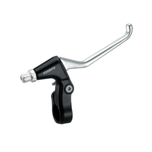 [RG0000004] Par de palancas de freno V-Brake para bicicletas híbridas ALHONGA, color plata