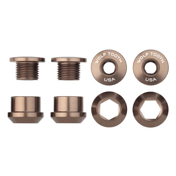 [421831414] Juego de tornillos y tuercas para platos 4 piezas 6mm M8x0,75 sp.