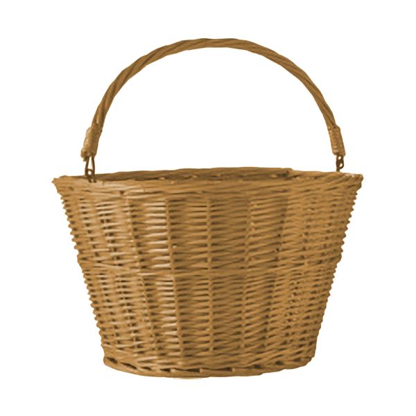 [588160290] Cesta delantera de mimbre con asa