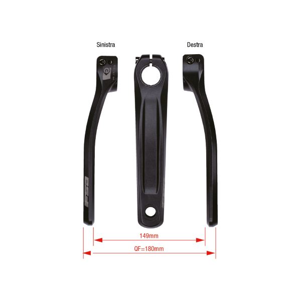 [421579607] Bielas para E-Bike CK-751 SHIMANO