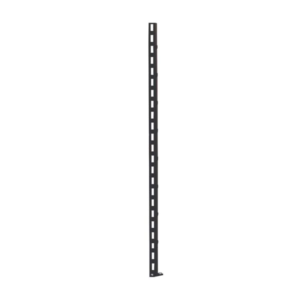 [567008555] Soporte izquierdo 990SL-BLACK para panel trasero perforado