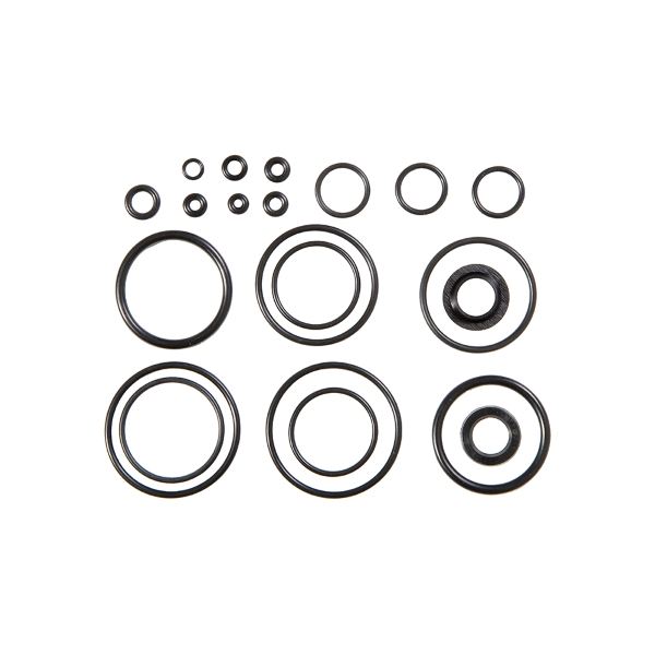 Kit de reconstrucción del amortiguador FOX DHX2, 21+, 1 juego - NBR/Negro