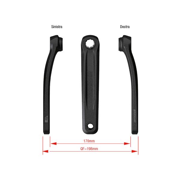 [421579674] Bielas para E-Bike CK-320/GEN3 (MINI ISIS)