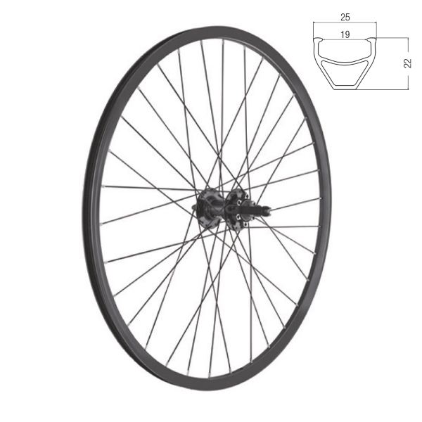 [525011393] Rueda trasera doble pared Kommando 2.0 Mtb i19 Disc 26'