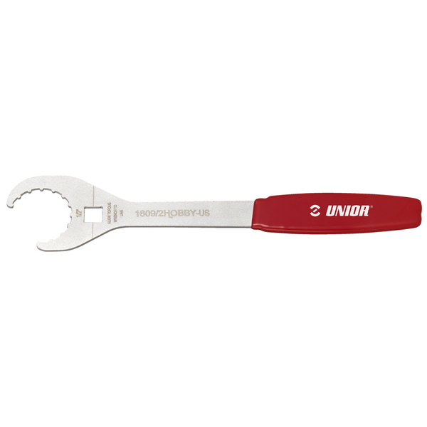 [624935] LLAVE PEDALIER ABIERTA MANGO ROJO