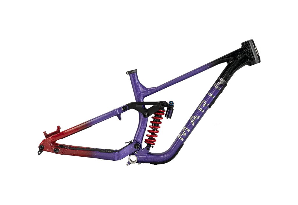 [741526003] FRAME KIT QUAKE 29 BLACK PURPLE RED, L