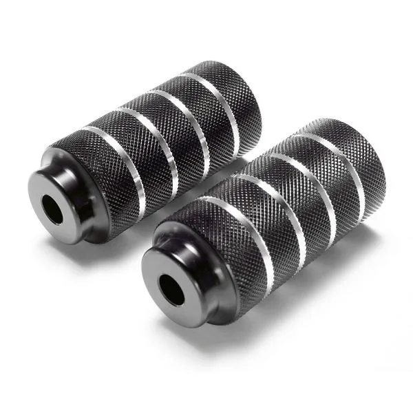 JUEGO REPOSAPIES ALU. 50 AZUL EJE 14MM