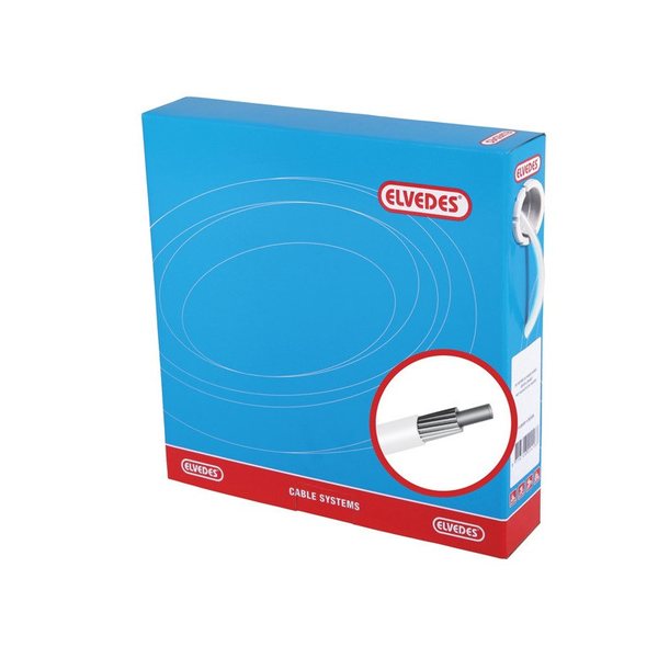 [71323] 30M.FUNDA CABLE FRENO BLANCA C/TEFLON