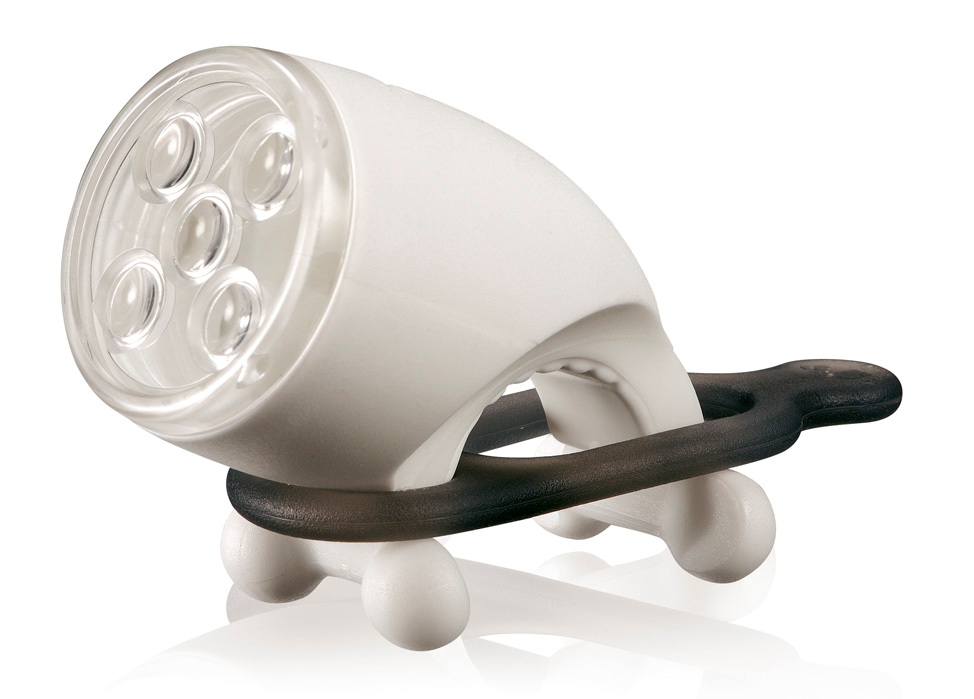 [43018] LUZ DELANTERA 5 LEDS CHIEN BLANCO I-202
