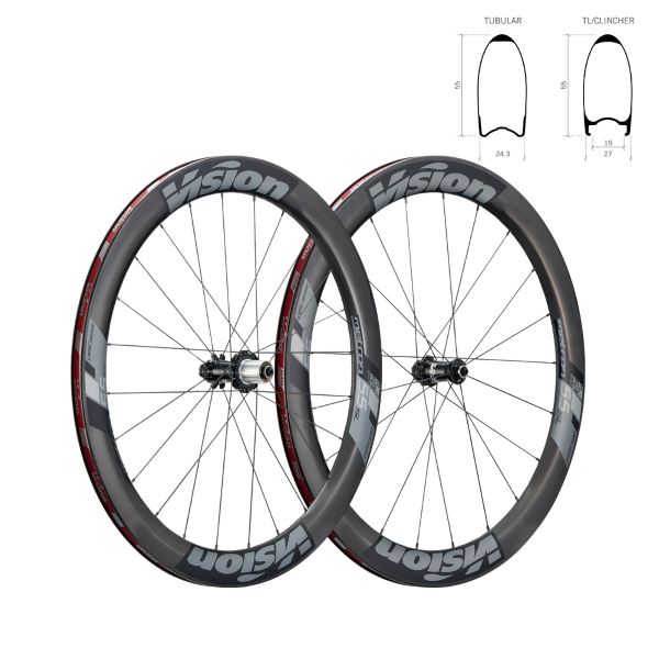 [525037208] Juego de ruedas METRON 55 SL Carbon c19 tubeless ready Disc 28'/700C B1