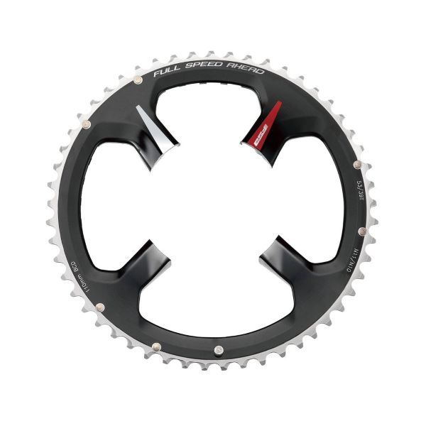 Plato K-FORCE BCD 110 MM ASIMÉTRICO ABS 4 TORNILLOS 2 X 11S
