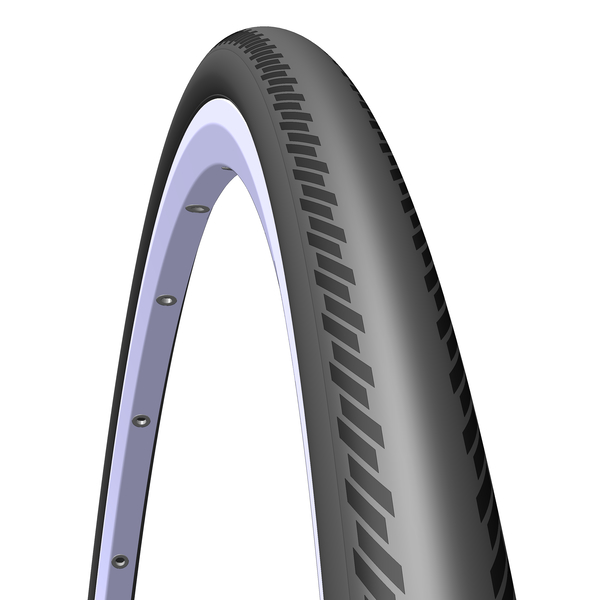 [33425] CUBIERTA PLE.ARROW 700 X28C WELTEX NEGRA