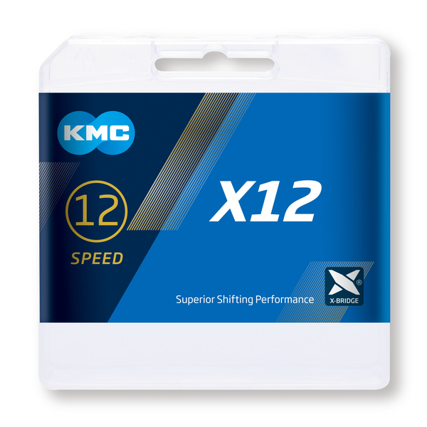 [31157] CADENA KMC X12 ORO/NEGRO 126P 12V