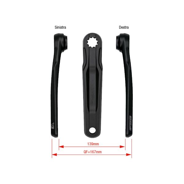 [421579697] Bielas para E-Bike CK-762/IS