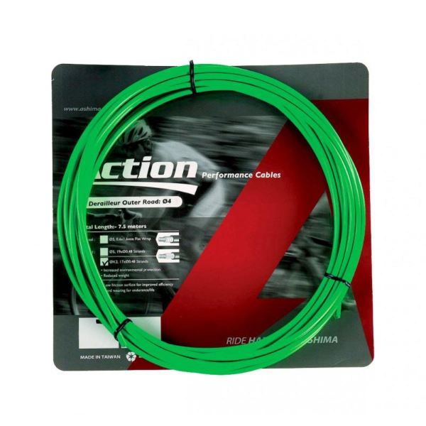 [RG0000068] Carcasa Gear Action 4,2 mm MTB/Carretera 7,5 m, Blanca