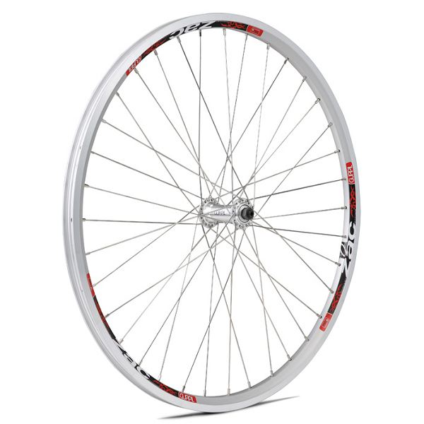 [30030] RUEDA ZAC 26" PLATA R/INOX  DELANTERA