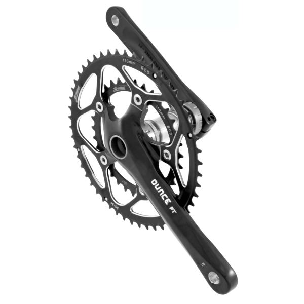 Juego de bielas ROAD 10V EJE 24 MM 2X