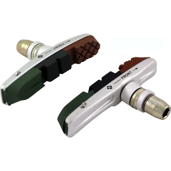 [525141060] Zapatas de freno V-brake 72mm compuesto triple intercambiable