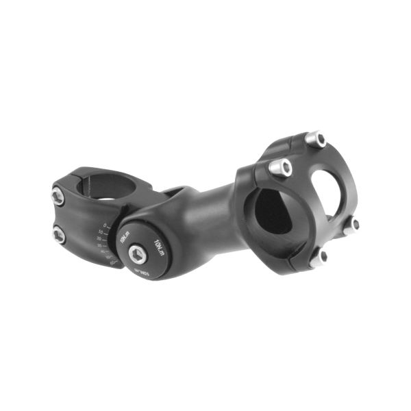 [421690571] Potencia ALUMINIO regulable TREKKER 0°/+60° para manillar 31,8 mm