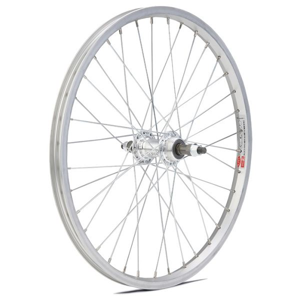 [31059] RUEDA CYBER10 20" C/ALU TUERCA TRA ROSCA